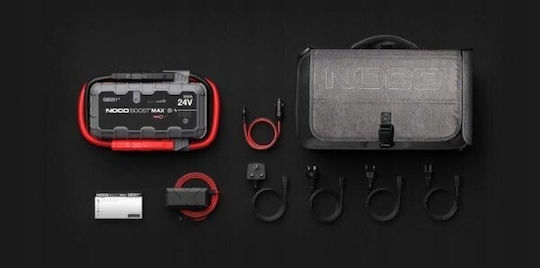 Noco Boost Max UltraSafe Tragbarer Batterie-Starter 3000A mit Power Bank USB Taschenlampe 24V 3000A
