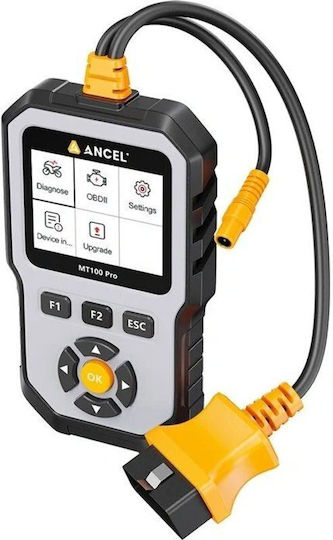 Диагностичен скенер за мотоциклети Ancel Mt100 Pro 6978281190519