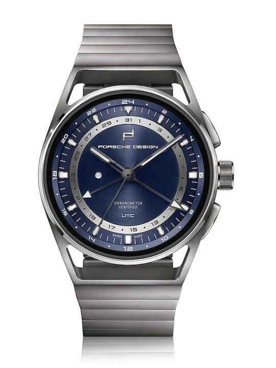 Porsche Design Men's Automatic Watch with Black Metal Bracelet