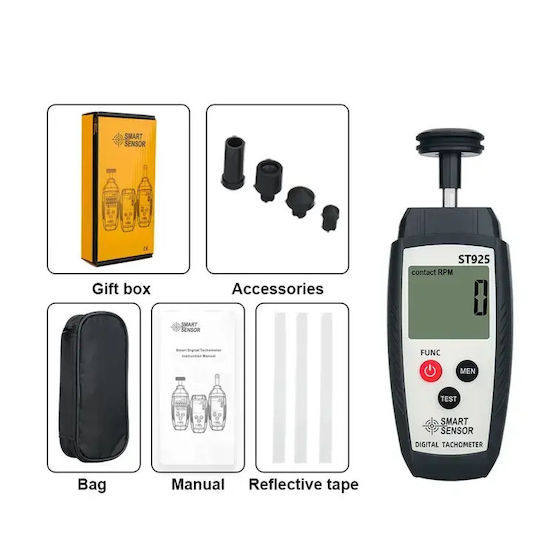 Smart Sensors Digital Contact / Contactless Speedometer