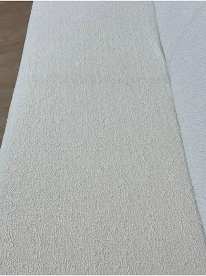 SteweHome Husă Elastică Pentru Canapea Cu Trei Locuri Albă 180x230cm