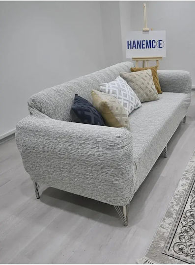 SteweHome SteweHome Elastische Abdeckung Für Zweisitziges Sofa Grau 180x237cm