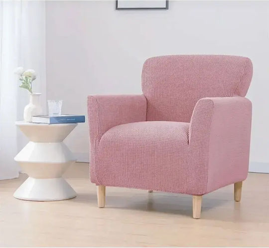 SteweHome Ελαστικό Κάλυμμα Πολυθρόνας Λευκό 60x85cm