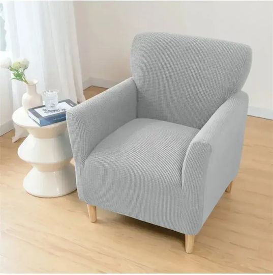 SteweHome Elastic Armchair Cover Grey