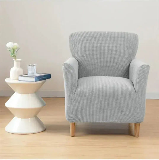 SteweHome Elastic Cover Armchair Grey 60x85cm