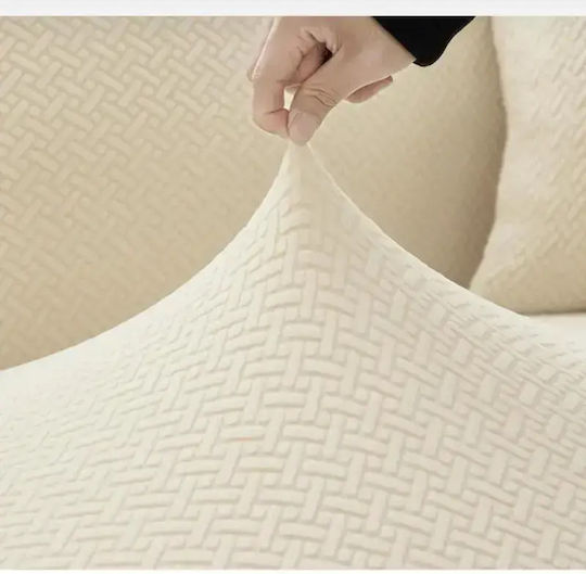 SteweHome Husă Elastică Canapea Cu Trei Locuri Jacquard 180x230cm