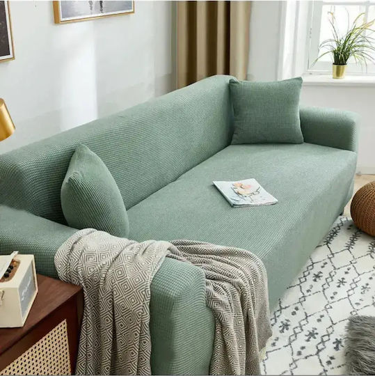 SteweHome Elastic Cover For Three Seater Sofa Beige 195x230cm