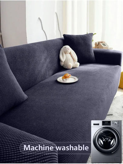 SteweHome Elastic Cover for Three Seater Sofa Geometric 195x230cm