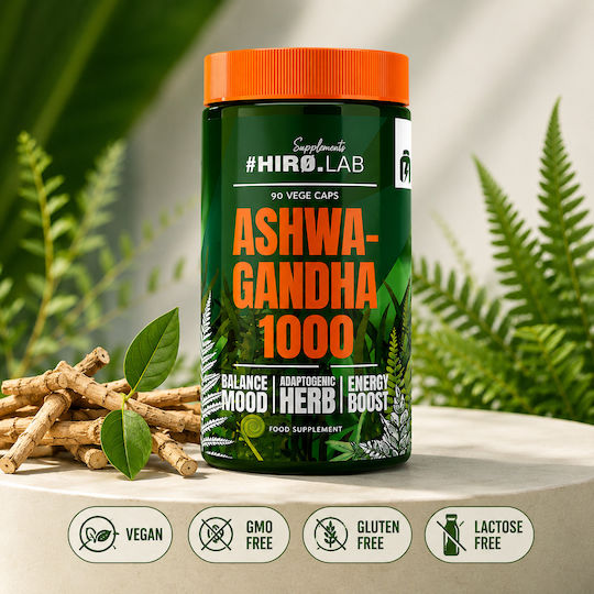 Hiro.Lab Ashwagandha 1000mg 90 κάψουλες