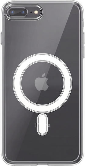 Zanaé Husa Telefoane Compatibil Cu Magsafe Iphone 8 Plus 7 Plus Transparenta Antisoc