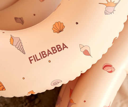 Filibabba Children's Round Swimming Pool PVC 230lt Inflatable Gold Glitter