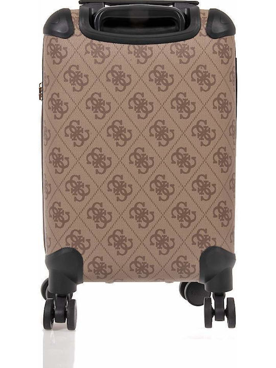 Guess Berta Koffer Reise Kabine Beige Höhe 53cm