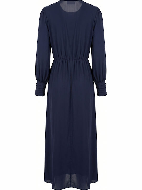 Naf Naf Rita Damen Maxi Cocktail Kleid Marineblau XS Naf Naf Rita Damen Maxi Cocktail Kleid Marineblau XS