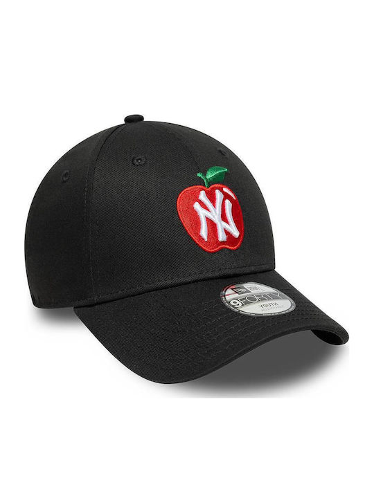 New Era Kids' Fabric Black Hat