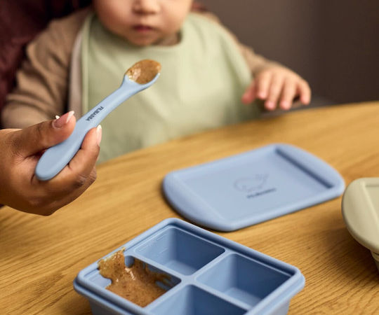 Baby Παιδικό Δοχείο Φαγητού από Σιλικόνη 0.27lt Καφέ