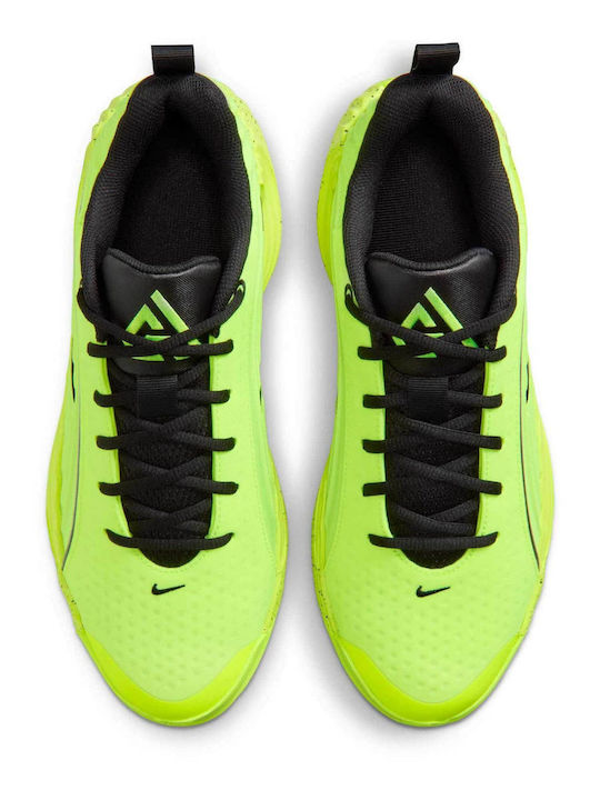 Giannis Immortality 5 Niedrige Basketballschuhe Barely Volt / Volt / Schwarz
