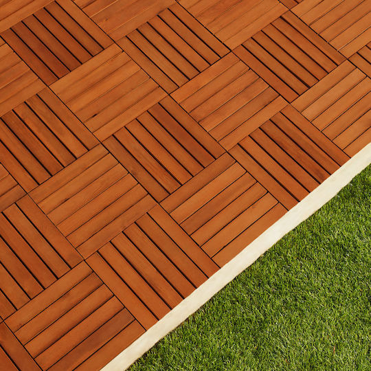 Casaria Cuttere Pentru Pardoseală De Grădină Din WPC 30x30cm