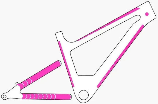 Muc-Off Rahmen Schutz Aufkleber Set Rahmen Schutz Kit E-mtb Punk