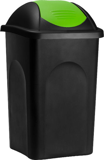 Stefanplast Stefanplast Recycling Mülleimer Kunststoff 60l Schwarzer 4 Stück