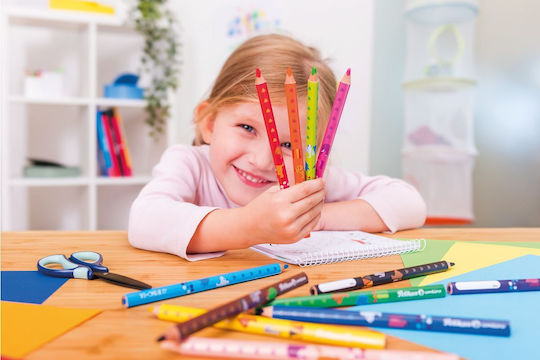 Pelikan Kinder Schreibwaren-Set mit Bleistift, Notizbuch und Buntstiften 12 Stück