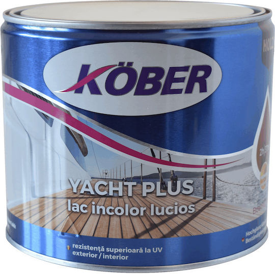 Lac Lucios Transparent Pentru Lemn Yacht Plus 2.5l Protecție Uv Umiditate