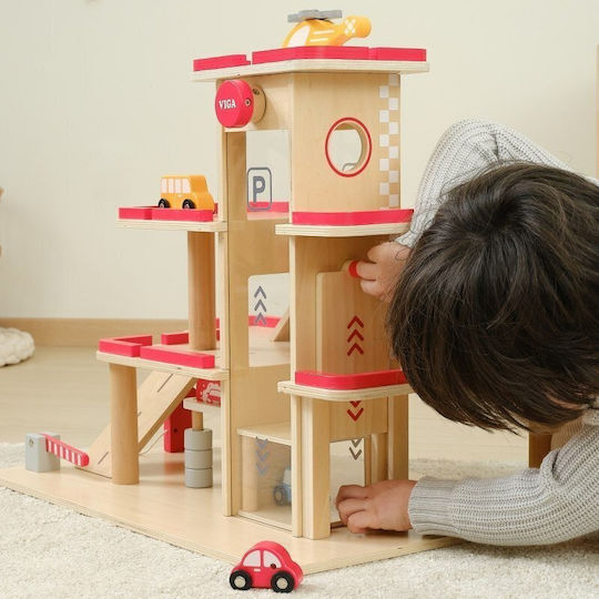 Viga Toys Гараж за 3+ Годишни