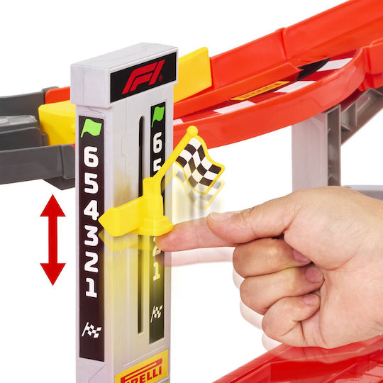 Hot Wheels Писта Racing Track Formula 1 Mega Eight 1:64 Formula 1 за 5+ Години
