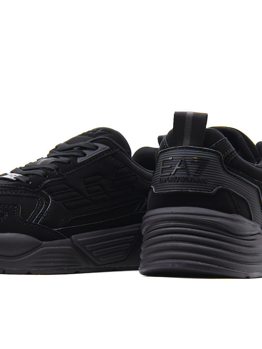 Logo Sneakers Μαυρο