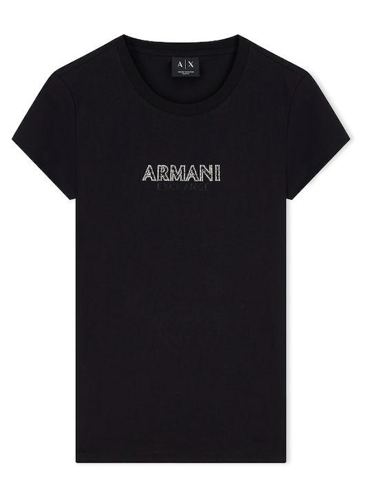 Damen Crop T-shirt Silber- Schwarz