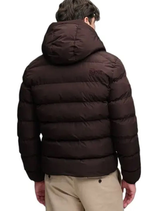 Puffer Jacket Peak Dark Plum