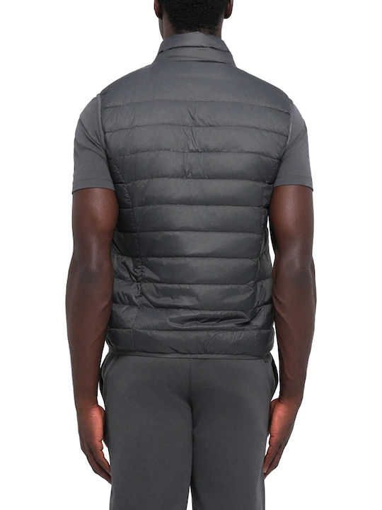 Emporio Armani Ärmelloses Puffer Jacke Anthrazit