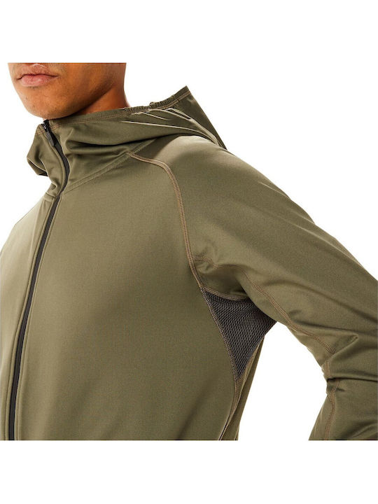 Hooded Cardigan Green