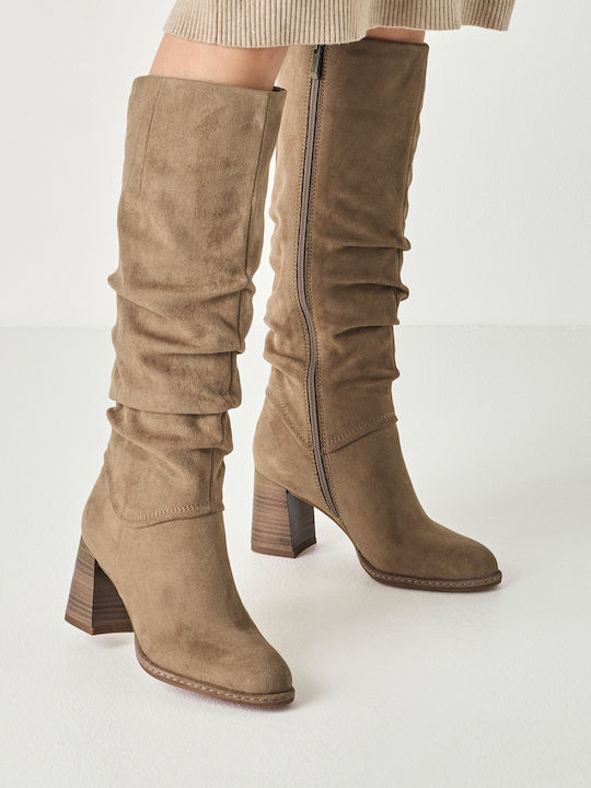 Women's Beige Boots