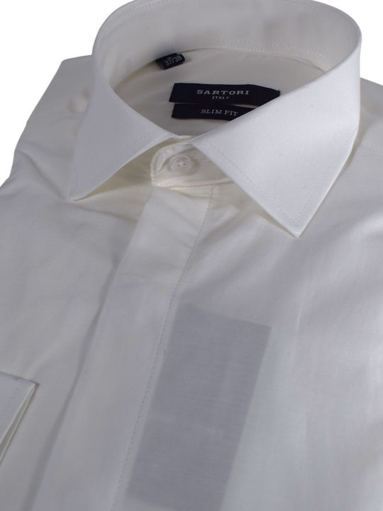 Long Sleeve Ecru Shirt Long Sleeve Ecru Shirt