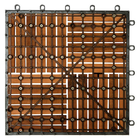 Casaria Material Pentru Pardoseli De Grădină Din WPC 30x30cm