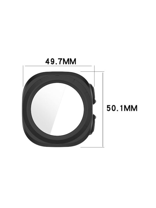 2 In 1 Protective Case + Tempered Glass Samsung Galaxy Watch Ultra 2 47mm Grey