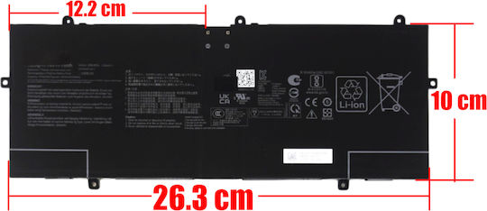 Съвместима Батерия за Asus Zenbook Asus Zenbook 14 OLED Ux3405 Ux3405ma Ux3405ca Ux3405m Q425ma Q425ma-u71tb Q409 Q409za с 9702mAh