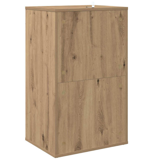 vidaXL Hi-Fi Furniture Brown 36.5x44.5x74.5cm