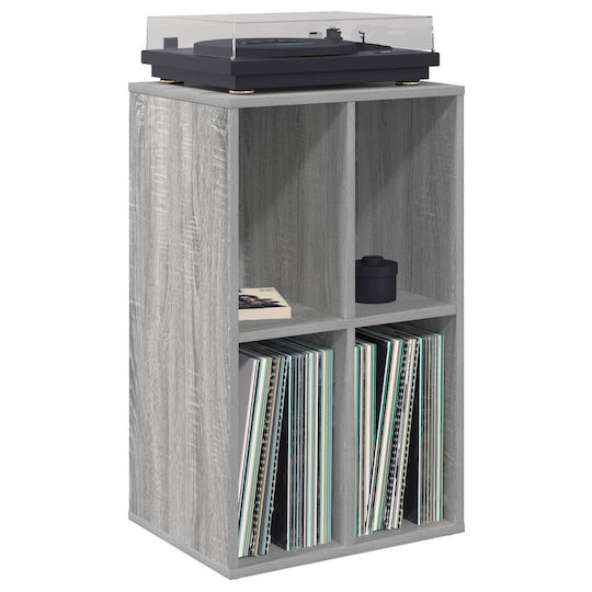 vidaXL Hi-Fi Furniture Grey 36.5x44.5x74.5cm
