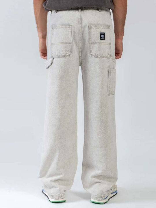 Men's Gray Jeans Pants