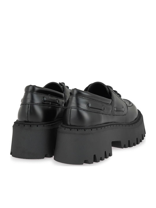 Damen Bootsschuhe in Schwarz Farbe