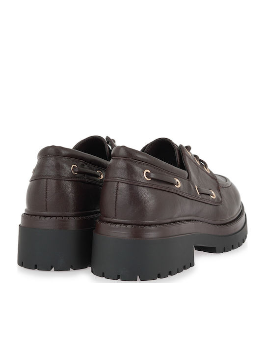 Damen Bootsschuhe in Braune Farbe