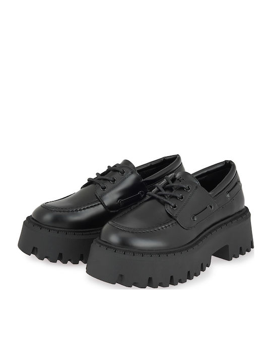 Damen Bootsschuhe in Schwarz Farbe