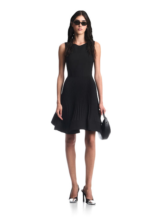 Sommer Mini Abendkleid Schwarz
