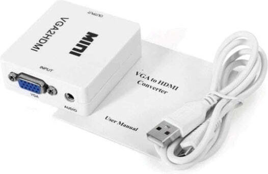Andowl QY-V05 Конвертор VGA женски към HDMI женски