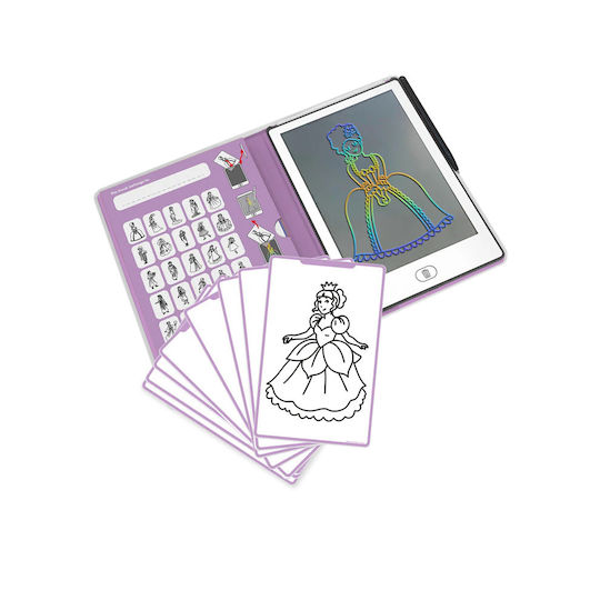 Προσφορα Kidywolf Tablet Ζωγραφικής 30 Κάρτες Princess & Μικρόφωνο Καραόκε Ροζ