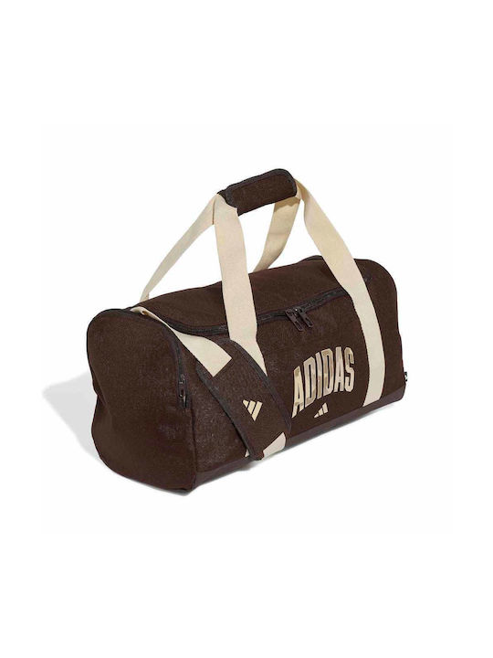 adidas Duffel S Shoulder Bag for Gym Brown