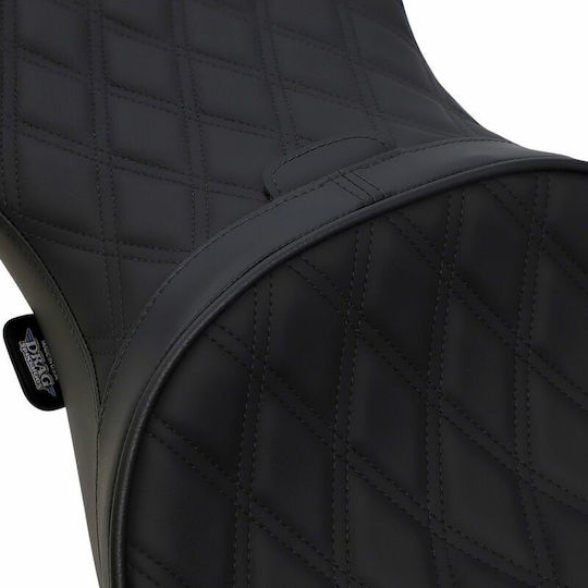 Drag Specialties Touring Saddle 0801-1008 Harley Davidson Flhtk 1868 Abs 19-24 1pc Black