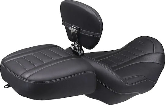 Mustang Мотоциклетна Седла Touring Wide 88420gm Harley Davidson Fltrxse 1977 Abs 24 1бр Черна