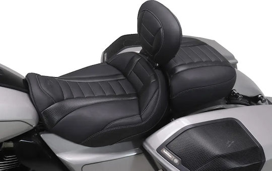 Mustang Мотоциклетна Седла Touring Wide 88420gm Harley Davidson Fltrxse 1977 Abs 24 1бр Черна